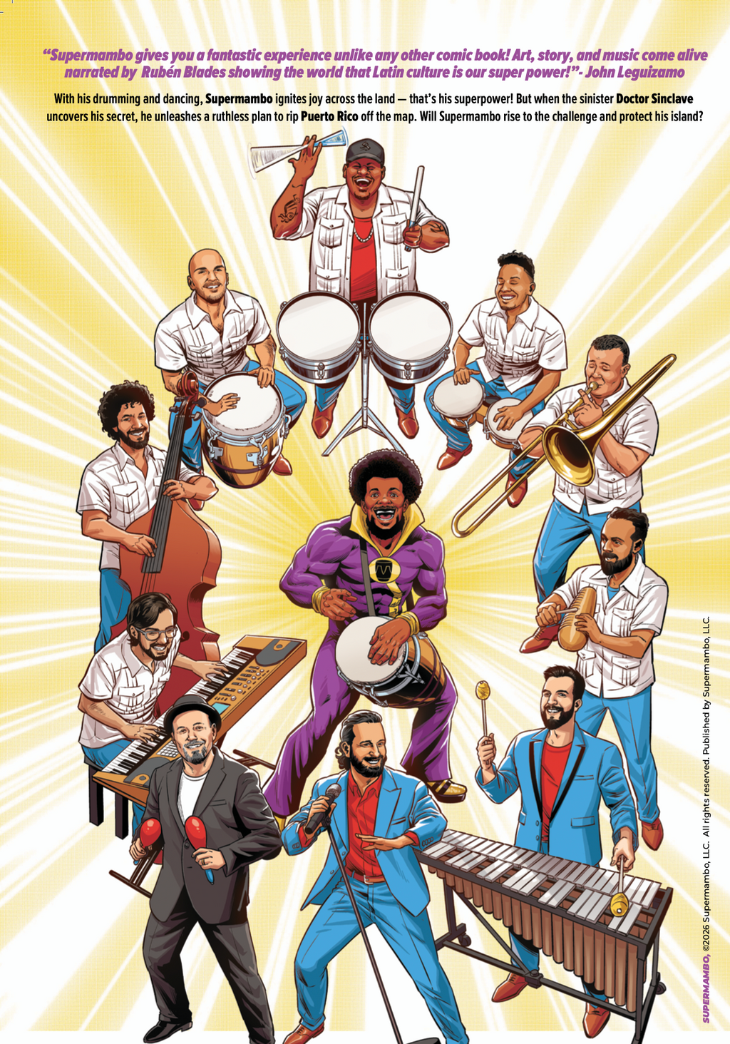 Comic Book ENGLISH - Supermambo